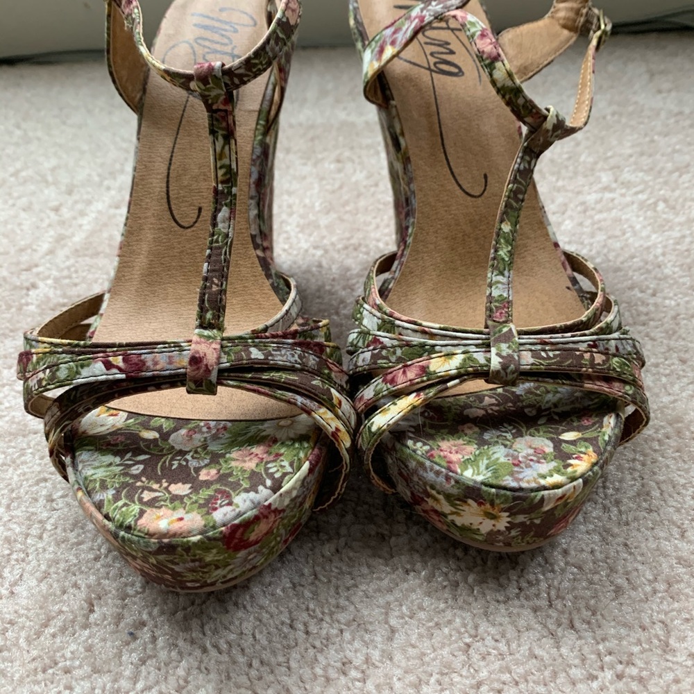 Mtng platform sandals size 38 - Picture 2 of 5